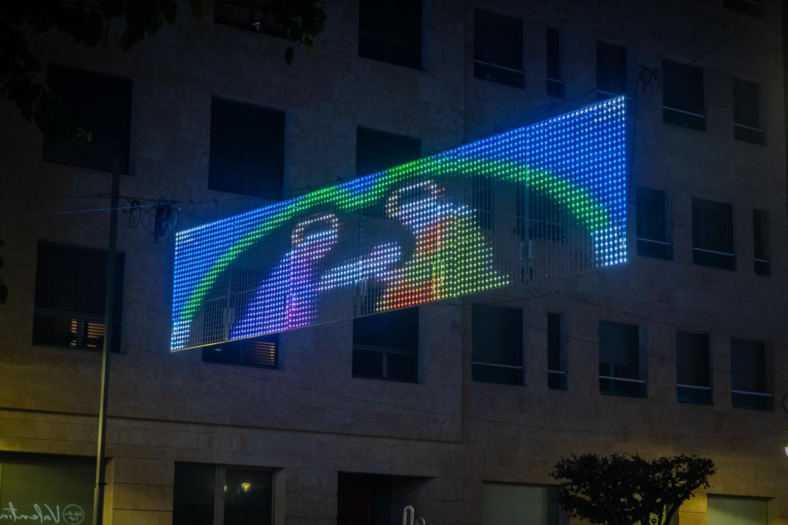 El encendido de las luces de Navidad de Orihuela, en imágenes