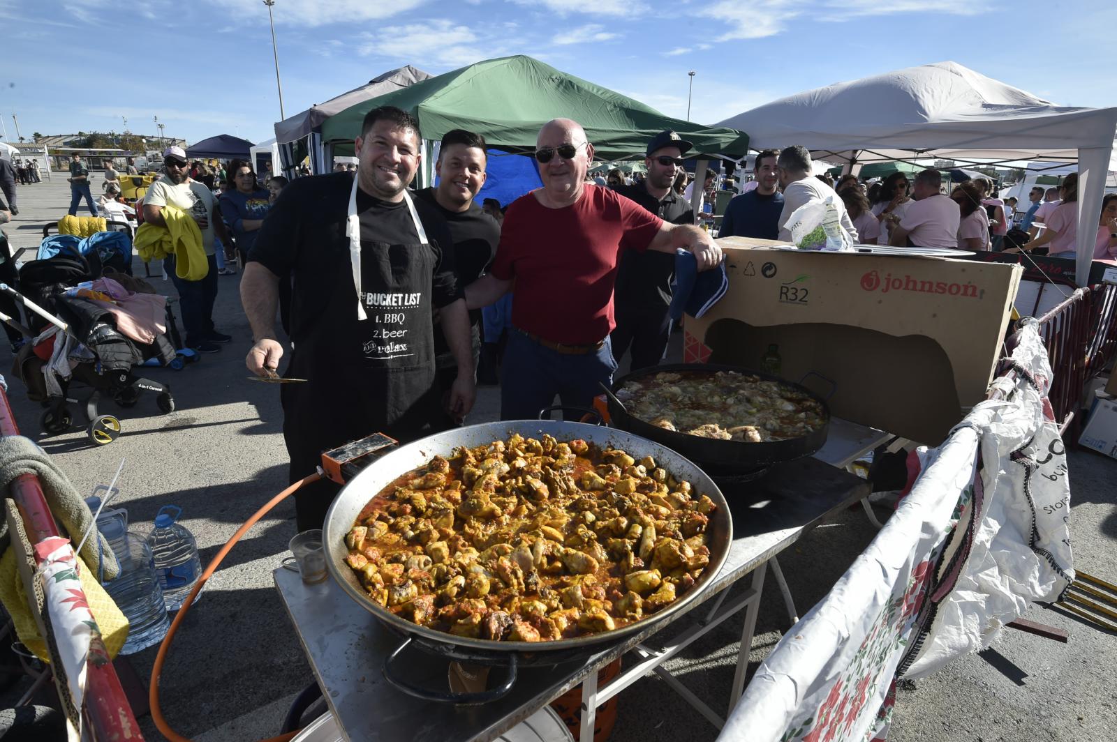 Las imágenes del concurso de paellas de las fiestas de la Purísima en Torrevieja