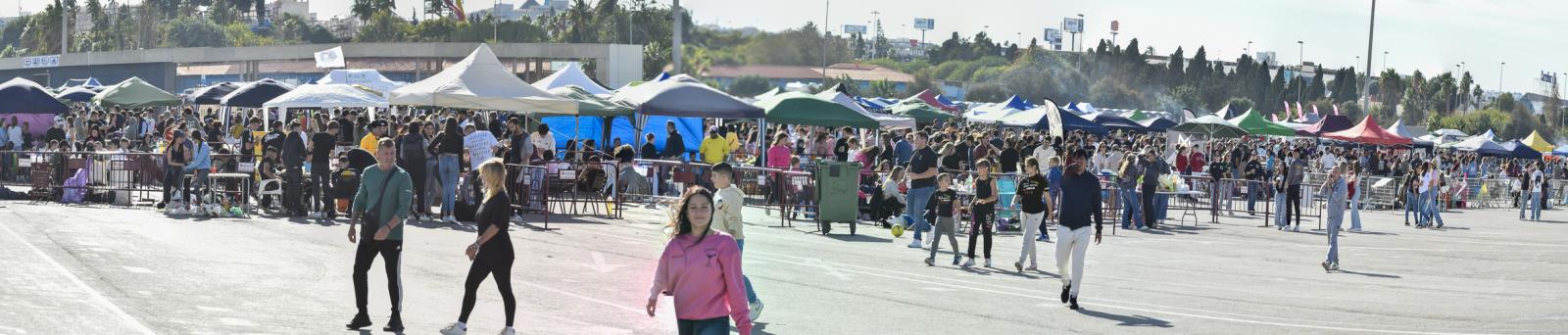 Las imágenes del concurso de paellas de las fiestas de la Purísima en Torrevieja