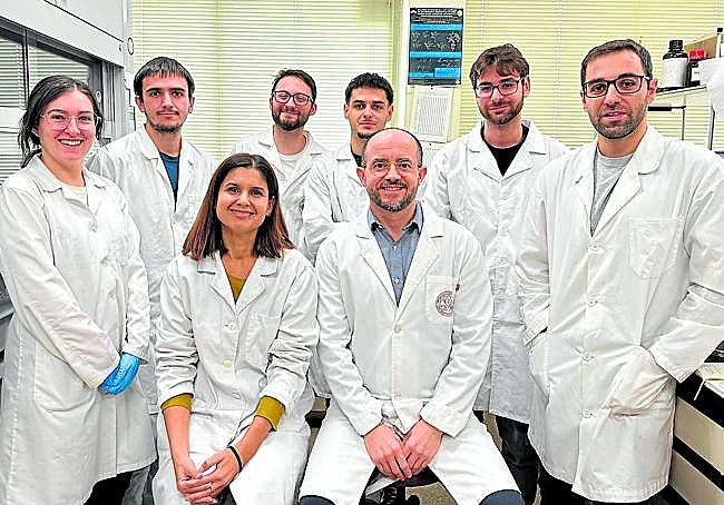 Investigadores del proyecto 'Desarrollo y aplicaciones de compuestos fotoactivos de platino'.