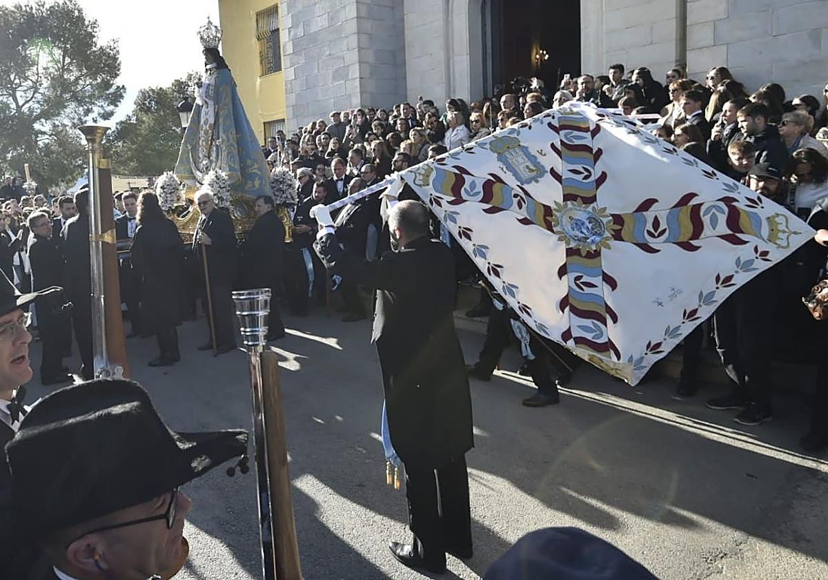 La Bajada de la Virgen del Castillo, este sábado, en Yecla.