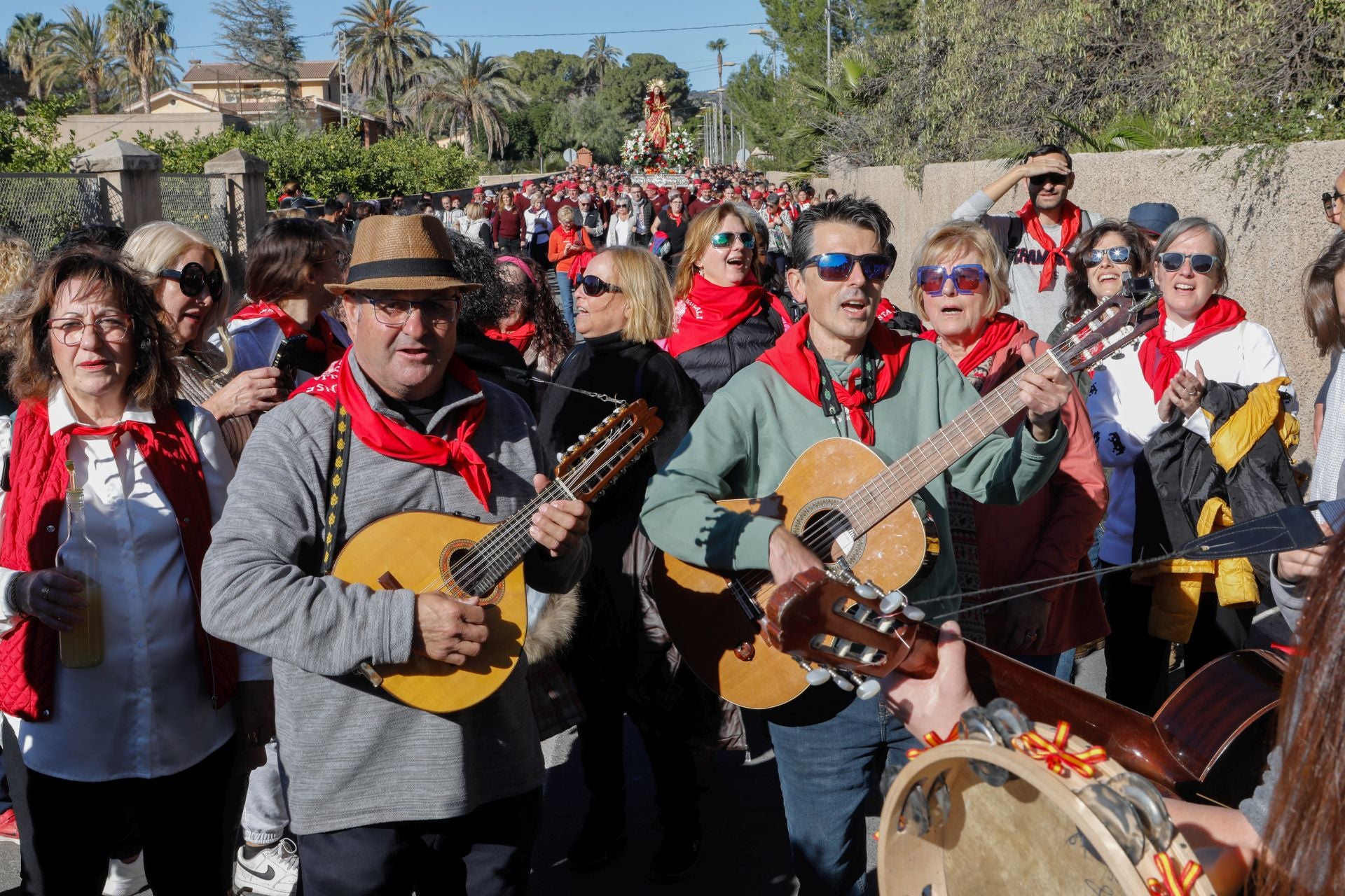 Romería de Santa Eulalia de Mérida en Totana, en imágenes