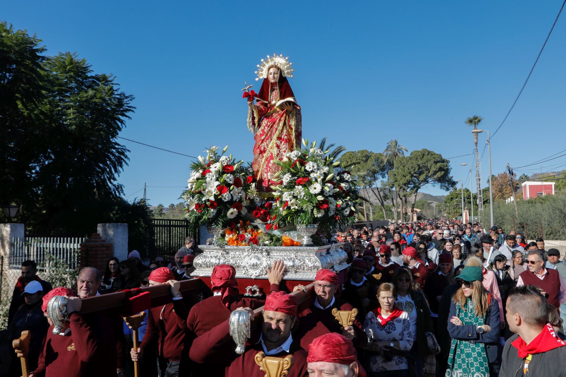 Romería de Santa Eulalia de Mérida en Totana, en imágenes