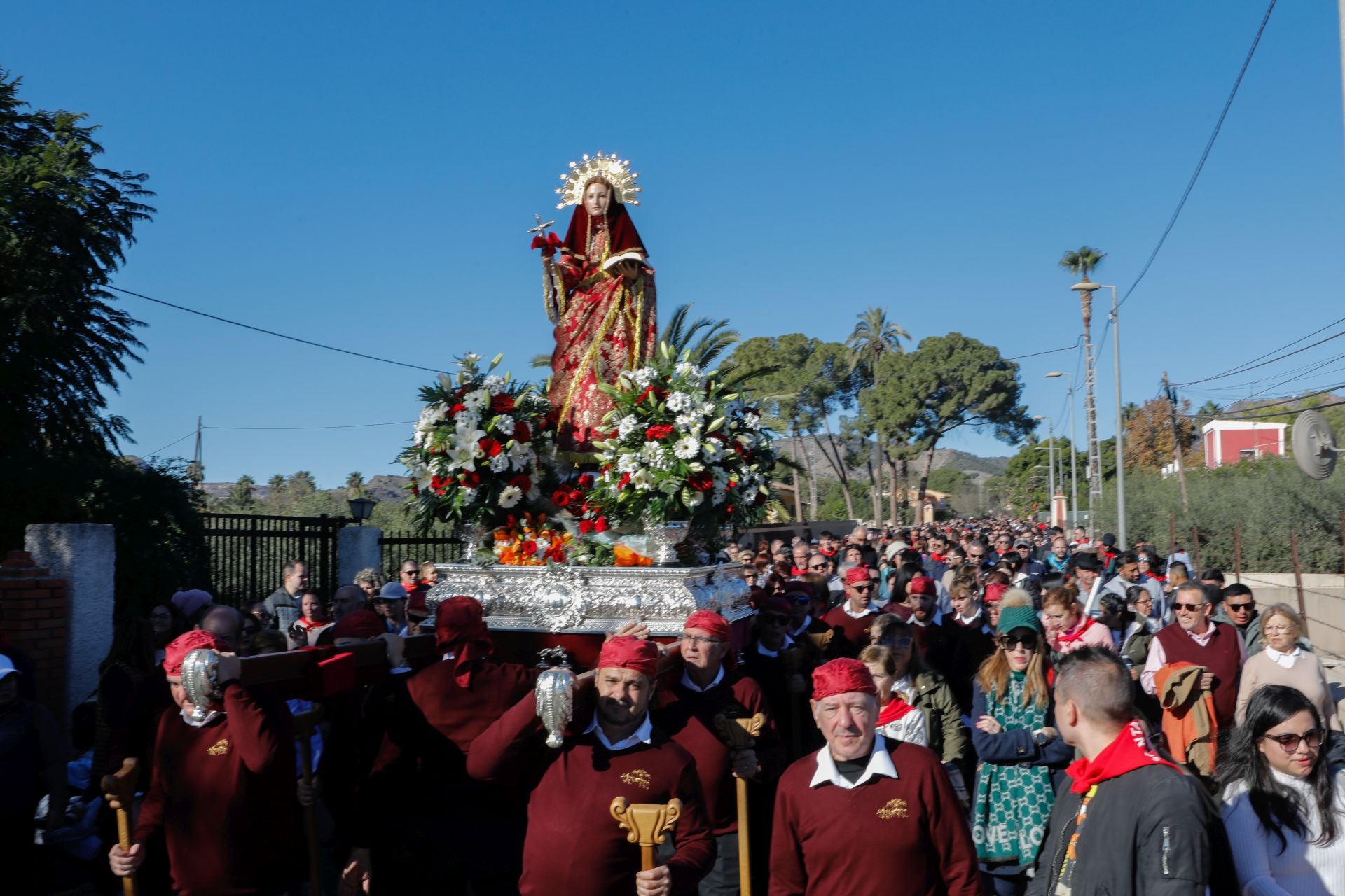 Romería de Santa Eulalia de Mérida en Totana, en imágenes