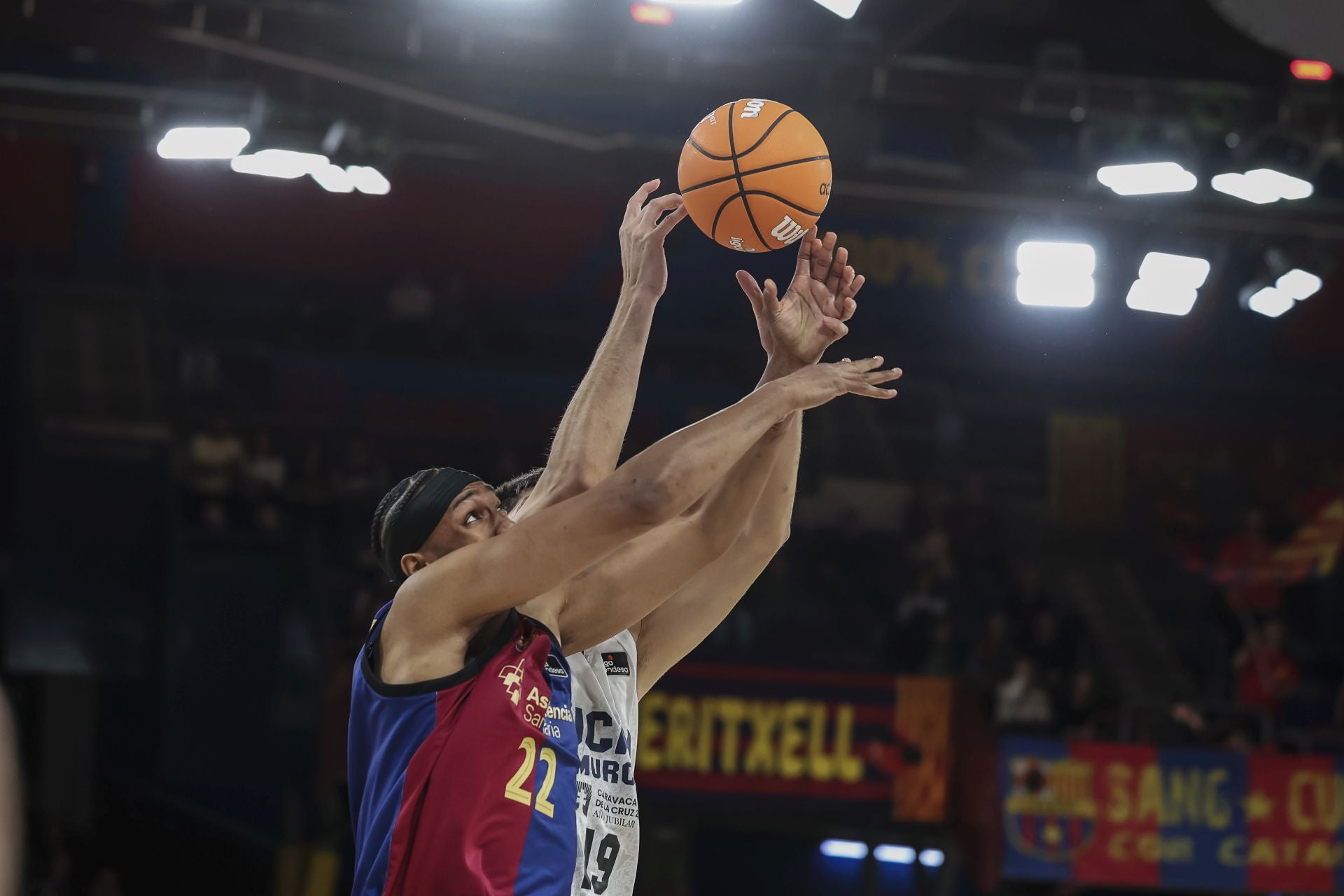 La derrota del UCAM Murcia en el Palau ante el Barça, en imágenes