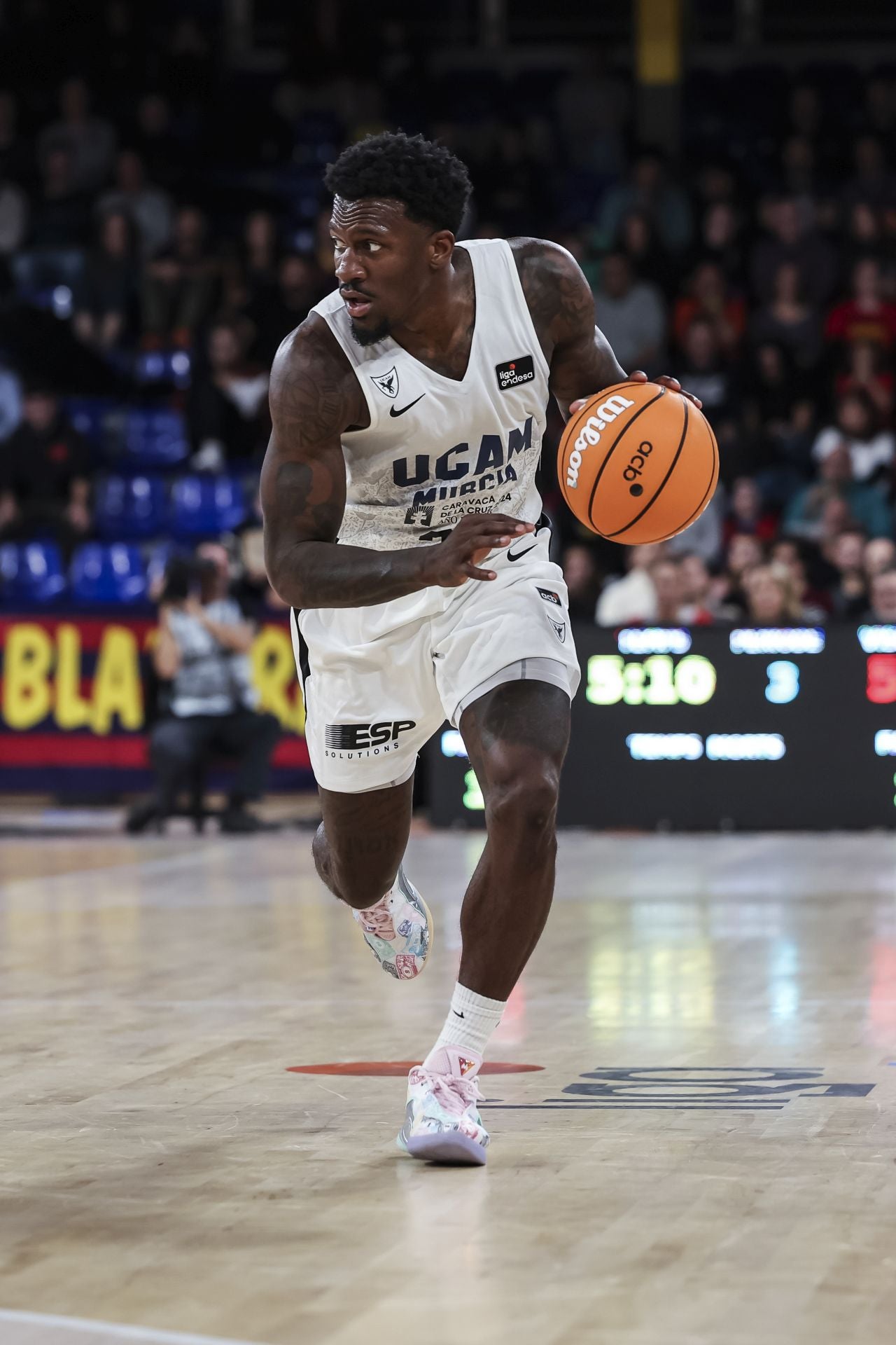 La derrota del UCAM Murcia en el Palau ante el Barça, en imágenes