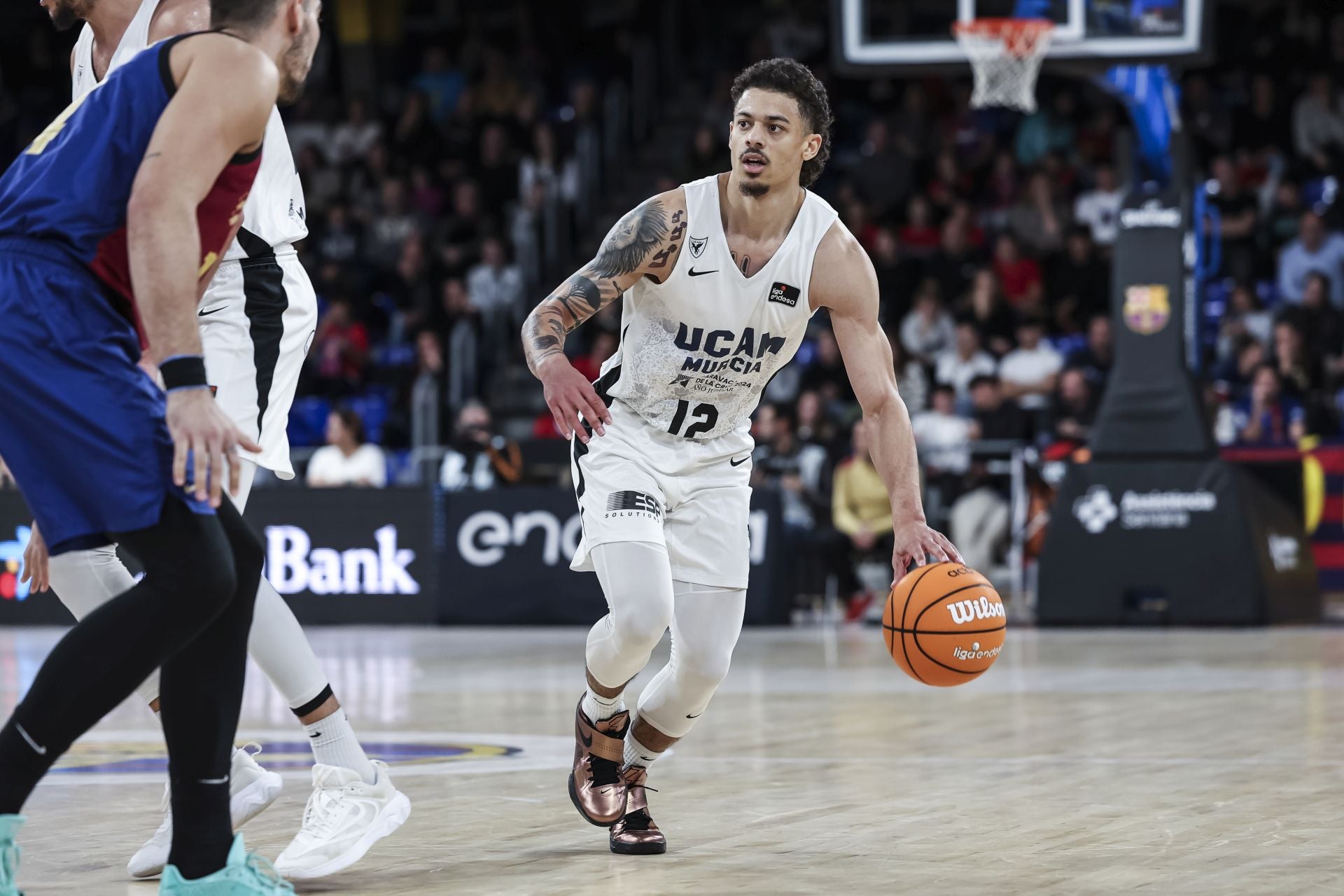 La derrota del UCAM Murcia en el Palau ante el Barça, en imágenes