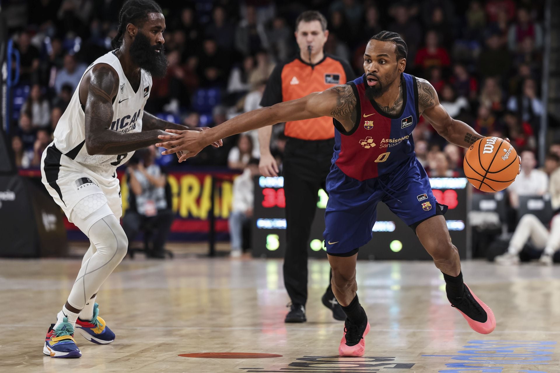 La derrota del UCAM Murcia en el Palau ante el Barça, en imágenes