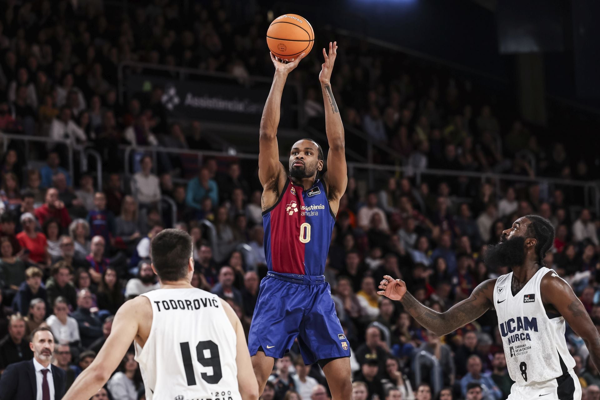 La derrota del UCAM Murcia en el Palau ante el Barça, en imágenes