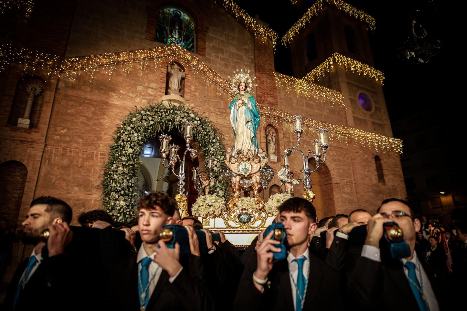 Las imágenes de la procesión de la Purísima en Torrevieja