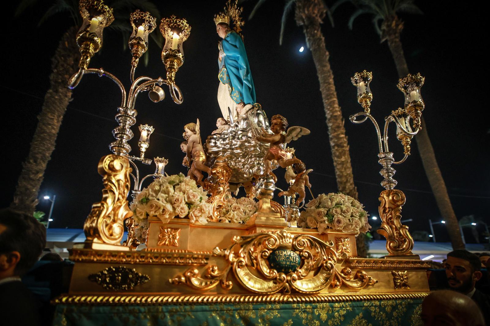 Las imágenes de la procesión de la Purísima en Torrevieja