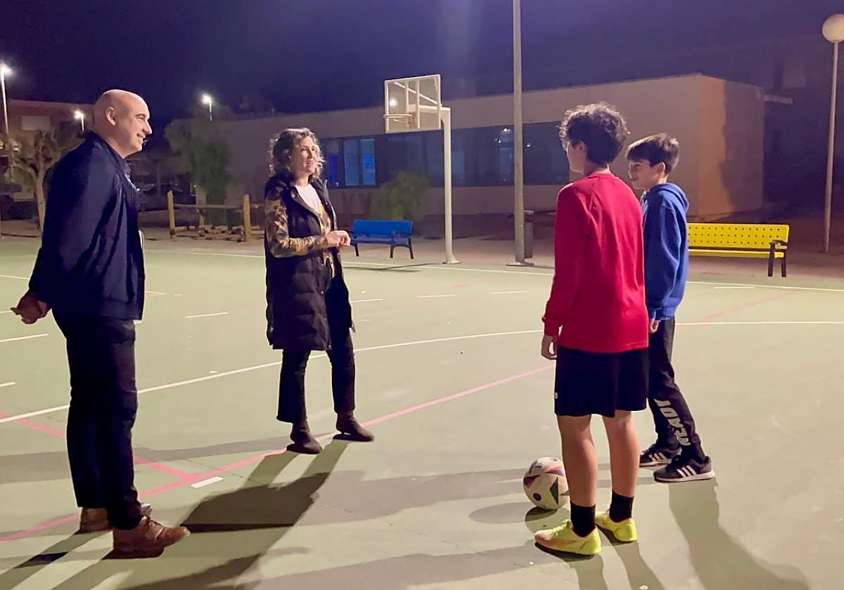 Los concejales José Antonio Martínez y María Tornel.