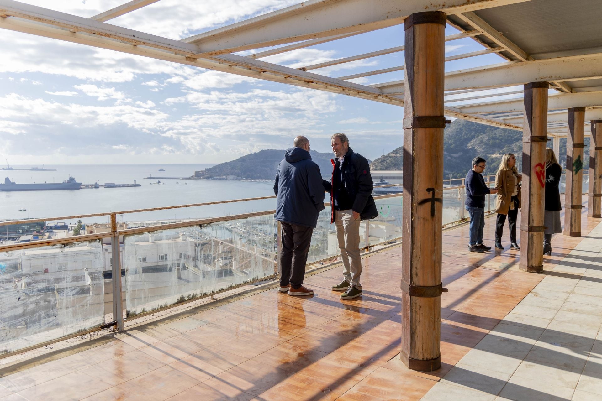 La presentación del proyecto de rehabilitación del Parque Torres de Cartagena, en imágenes