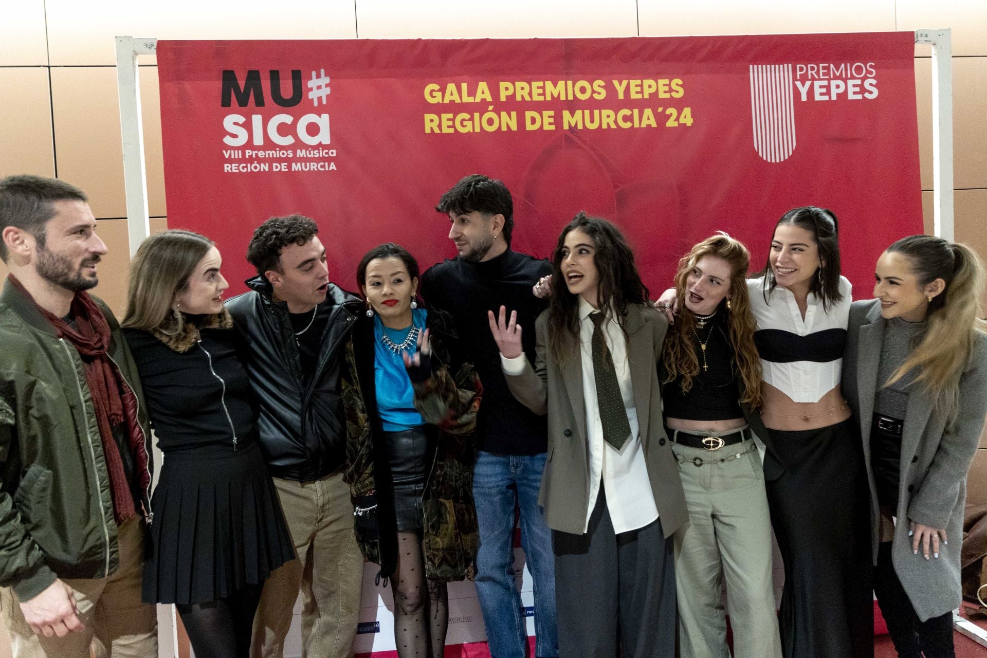 La alfombra roja de los Premios Yepes de la Música, en imágenes