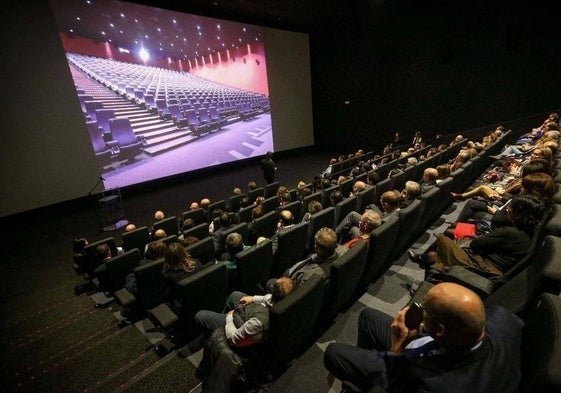 Una sala de cine, en una imagen de archivo.