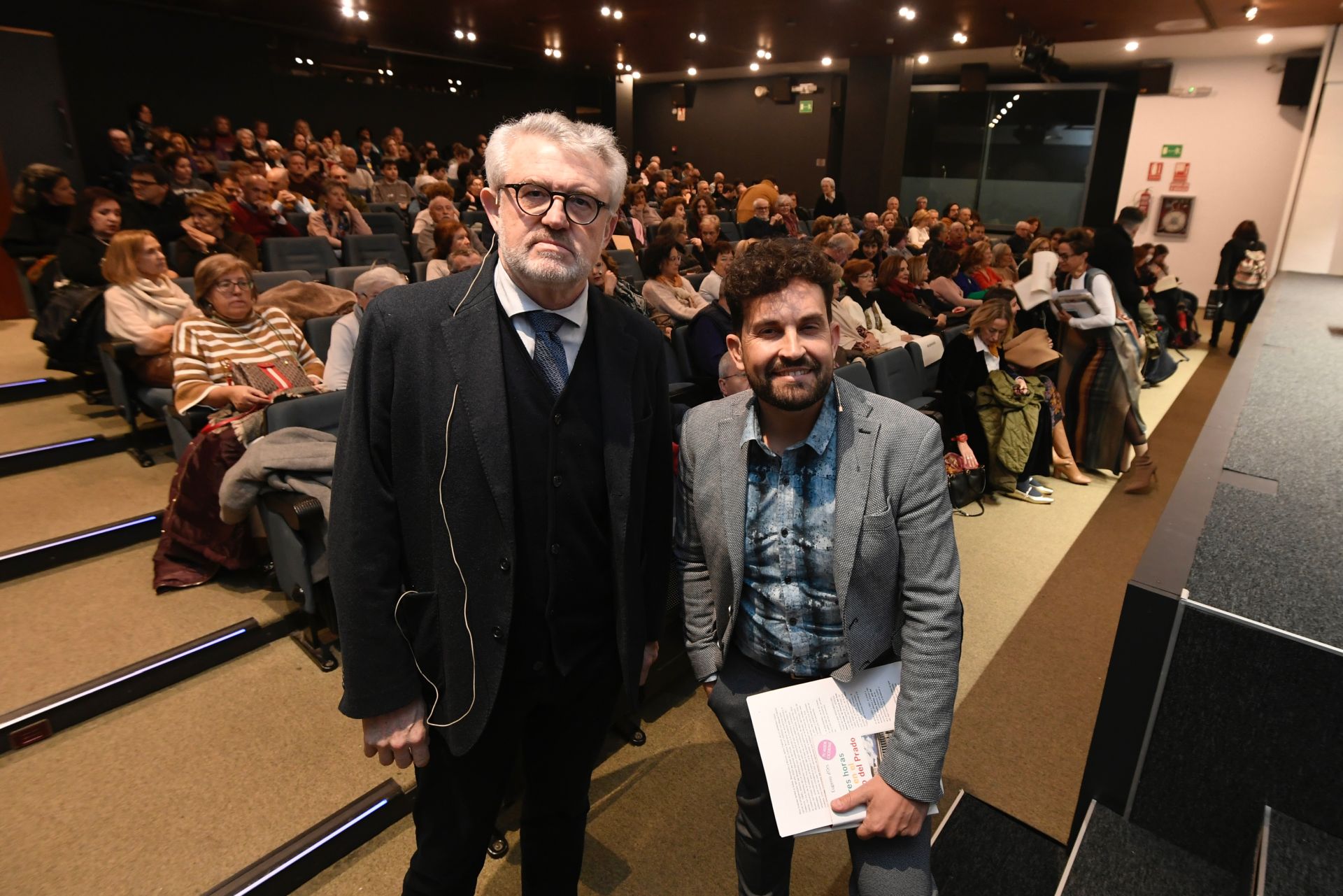 Las imágenes de Miguel Falomir en el Aula de Cultura de LA VERDAD