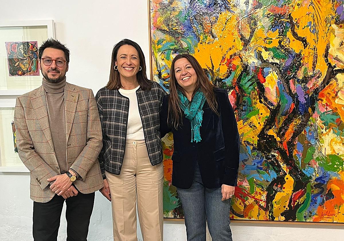 Las imágenes de la exposición en Cieza con las últimas obras de José Lucas