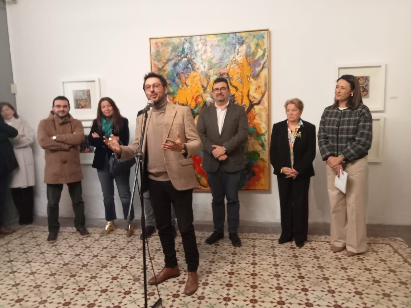 Las imágenes de la exposición en Cieza con las últimas obras de José Lucas