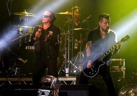 Imagen de archivo de un concierto de The Cult.