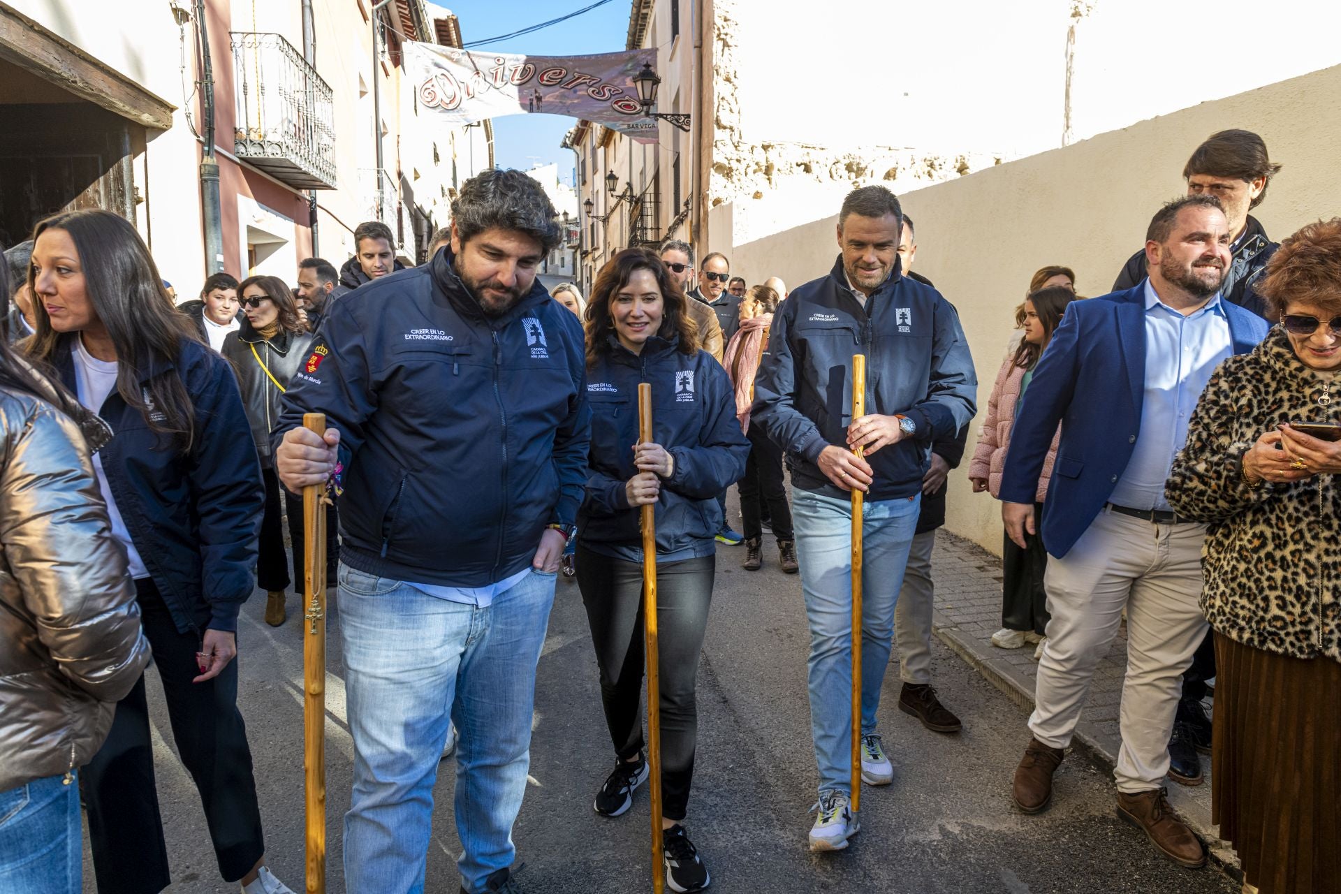 La visita de Díaz Ayuso y López Miras a Caravaca de la Cruz, en imágenes