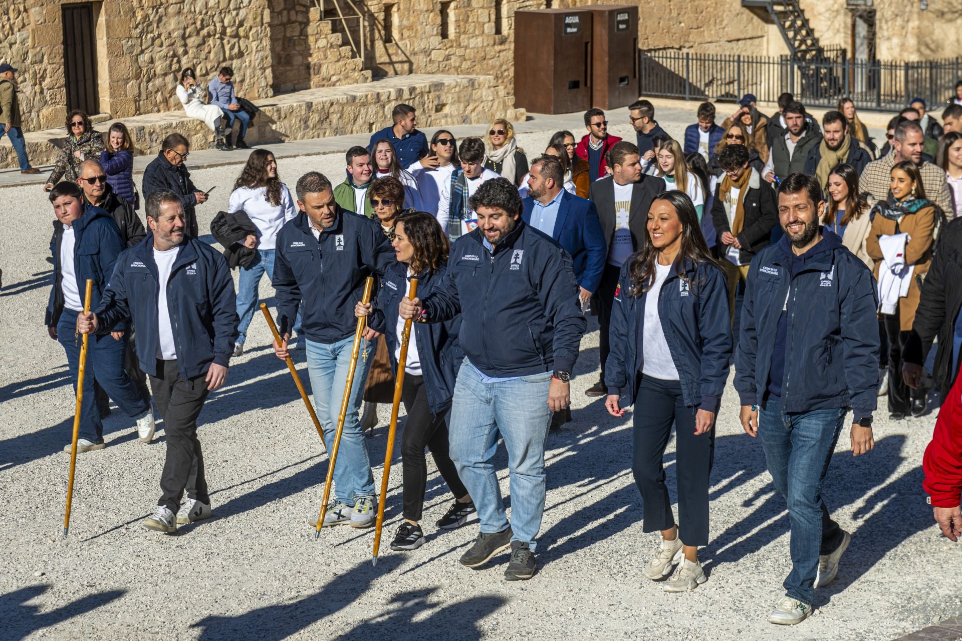 La visita de Díaz Ayuso y López Miras a Caravaca de la Cruz, en imágenes