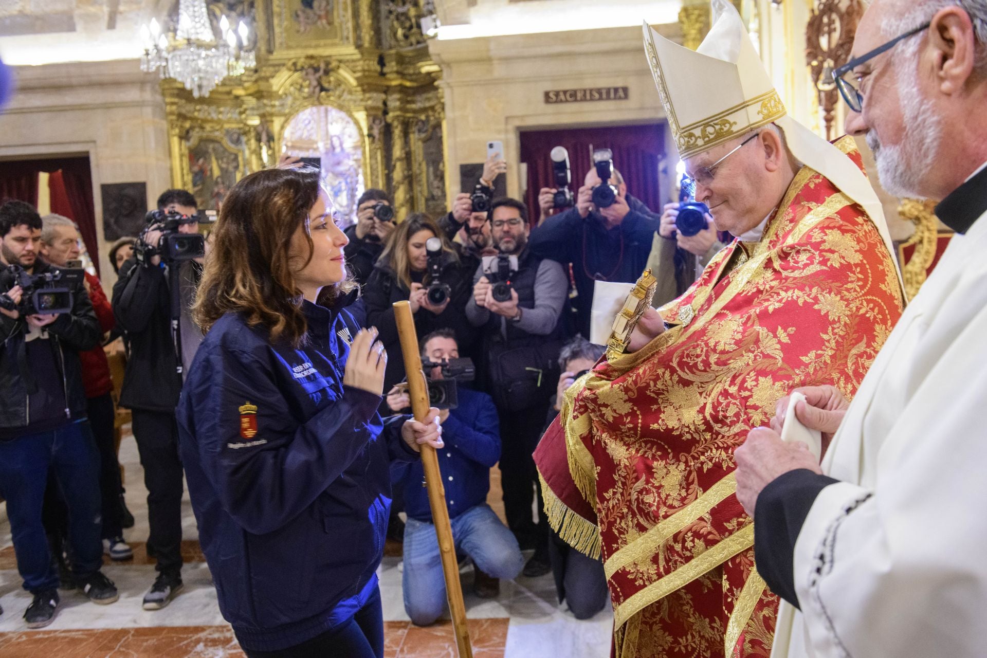 La visita de Díaz Ayuso y López Miras a Caravaca de la Cruz, en imágenes