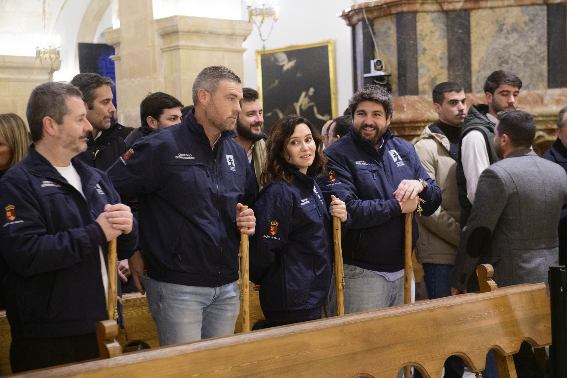 La visita de Díaz Ayuso y López Miras a Caravaca de la Cruz, en imágenes
