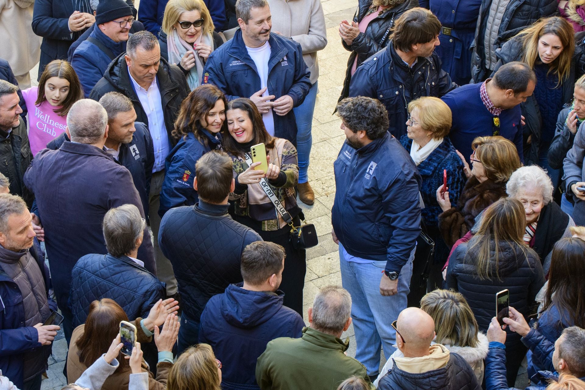 La visita de Díaz Ayuso y López Miras a Caravaca de la Cruz, en imágenes