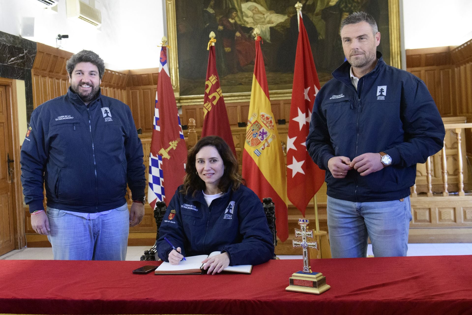 La visita de Díaz Ayuso y López Miras a Caravaca de la Cruz, en imágenes