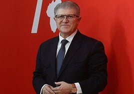 El secretario general del PSRM-PSOE, José Vélez, en la sede del partido esta semana.