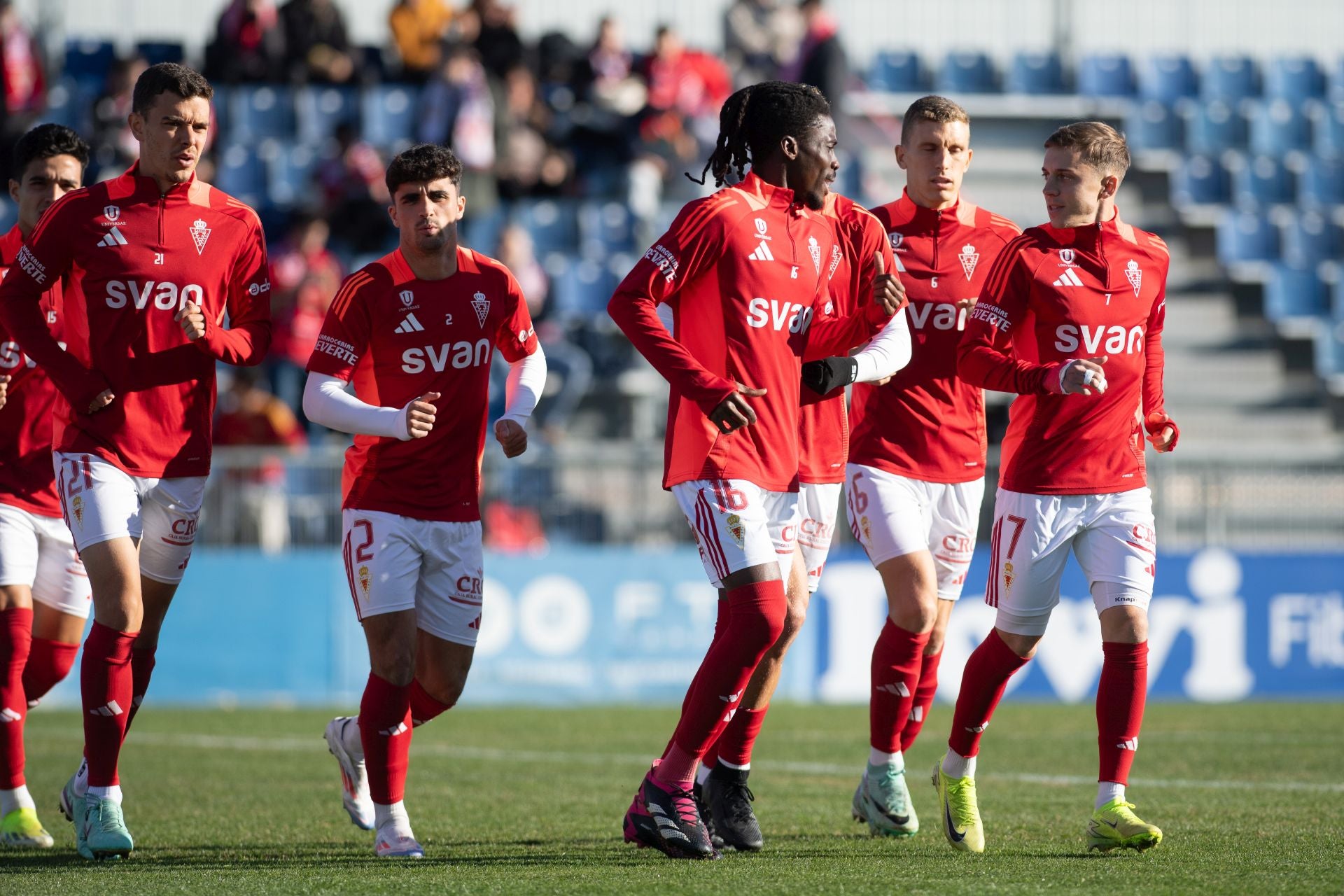 El empate del Real Murcia frente al Fuenlabrada, en imágenes