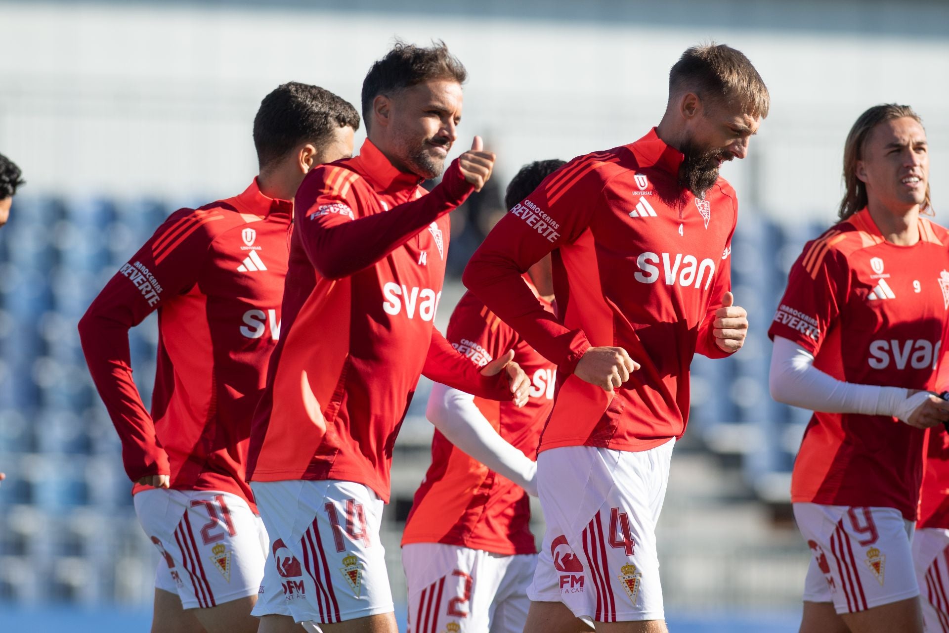 El empate del Real Murcia frente al Fuenlabrada, en imágenes