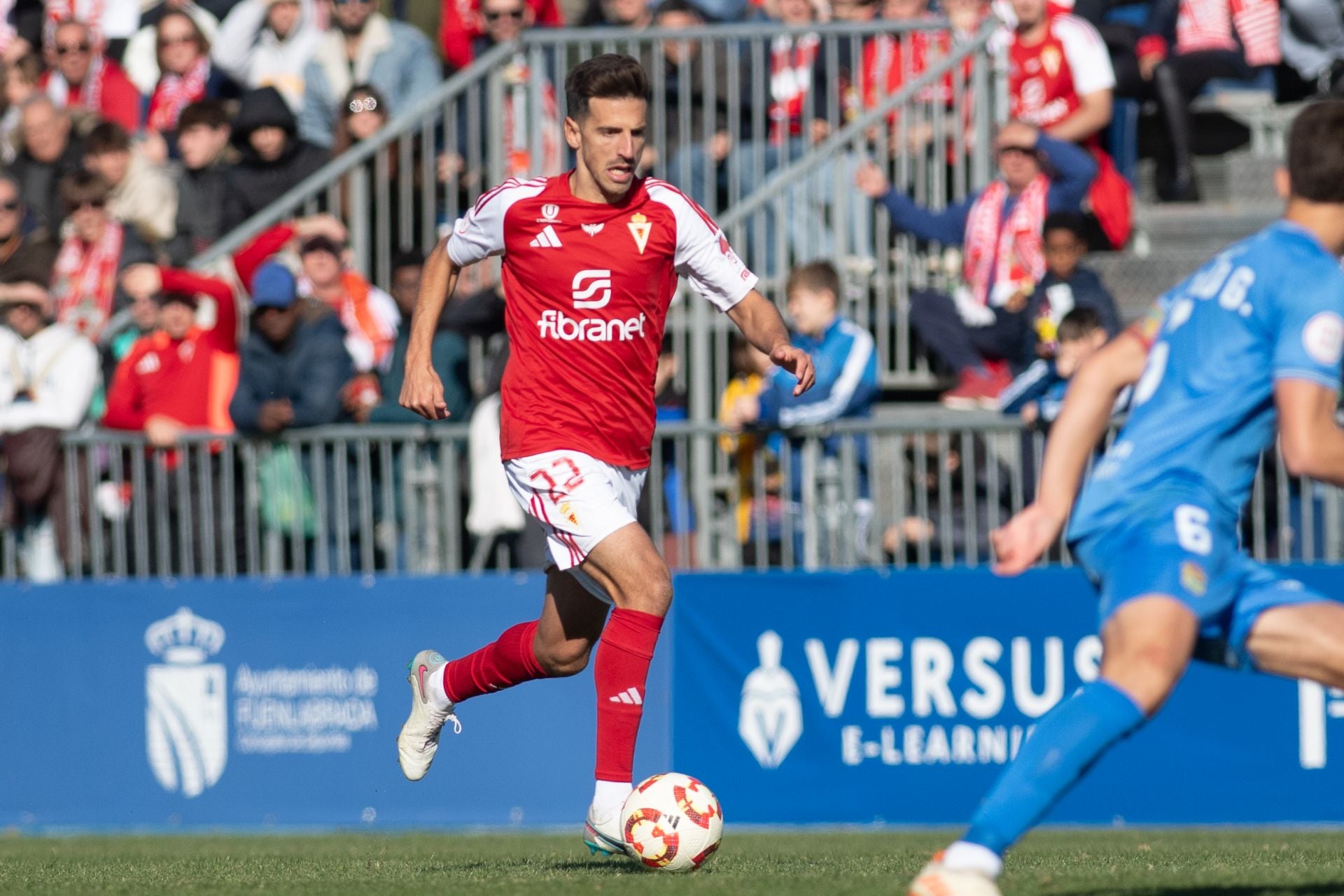 El empate del Real Murcia frente al Fuenlabrada, en imágenes