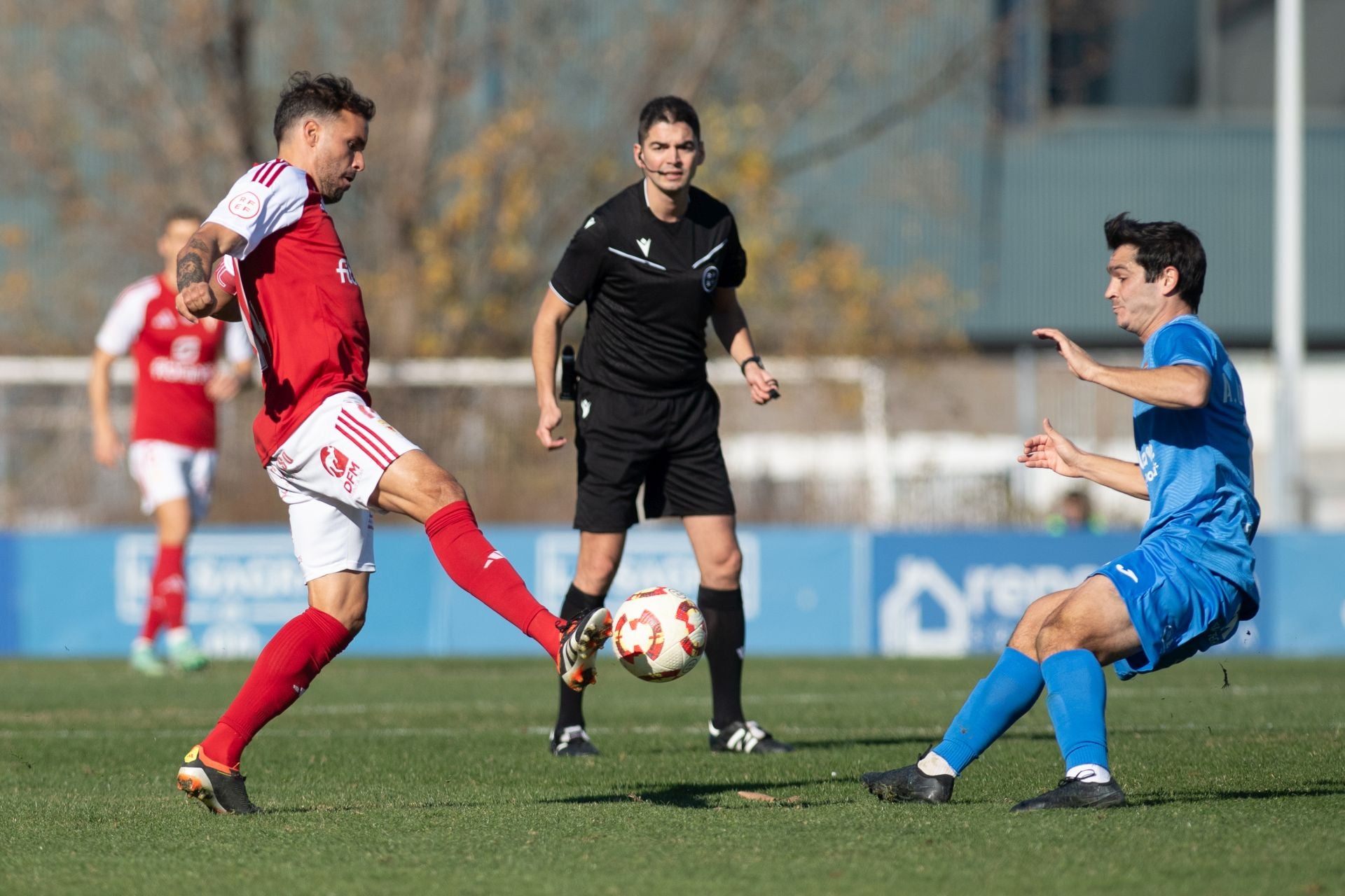 El empate del Real Murcia frente al Fuenlabrada, en imágenes