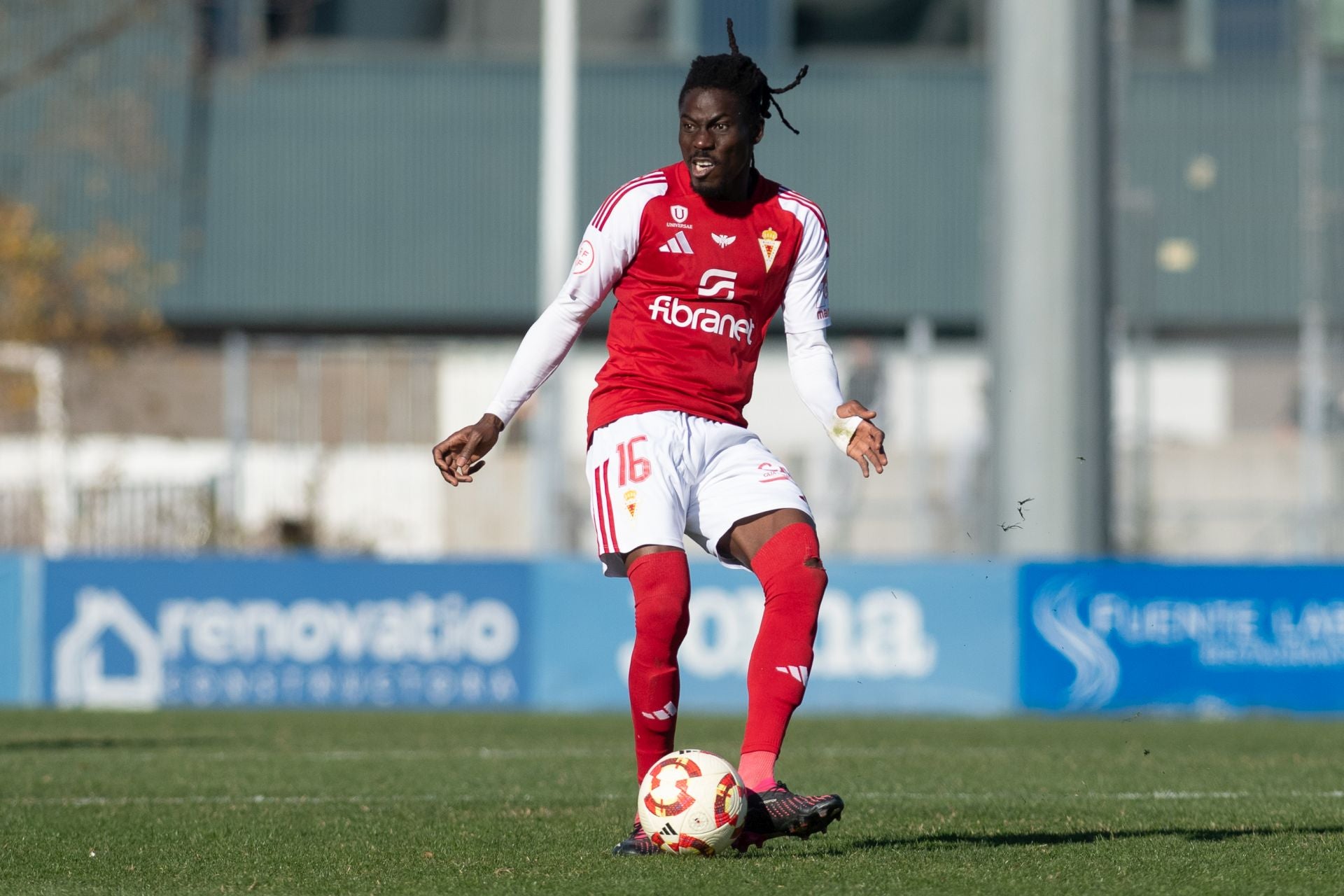 El empate del Real Murcia frente al Fuenlabrada, en imágenes