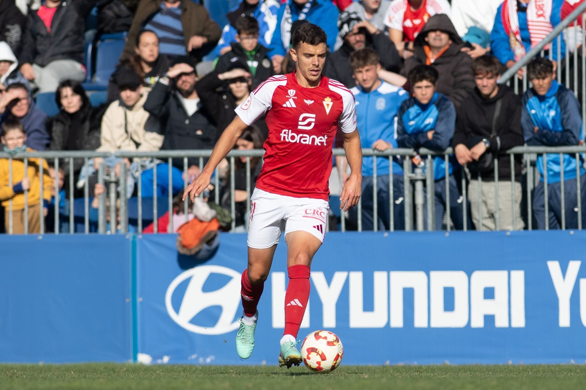 El empate del Real Murcia frente al Fuenlabrada, en imágenes