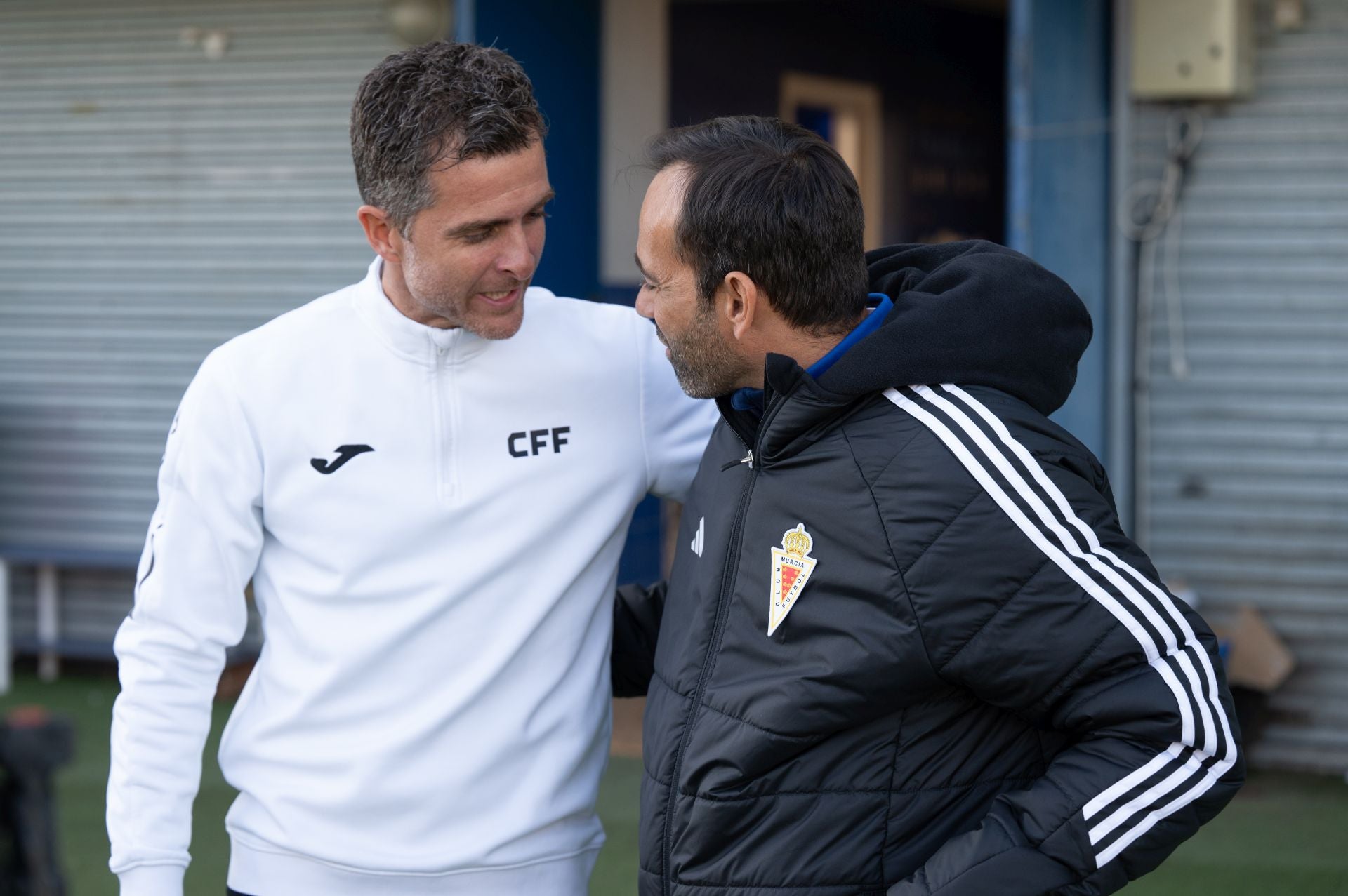 El empate del Real Murcia frente al Fuenlabrada, en imágenes