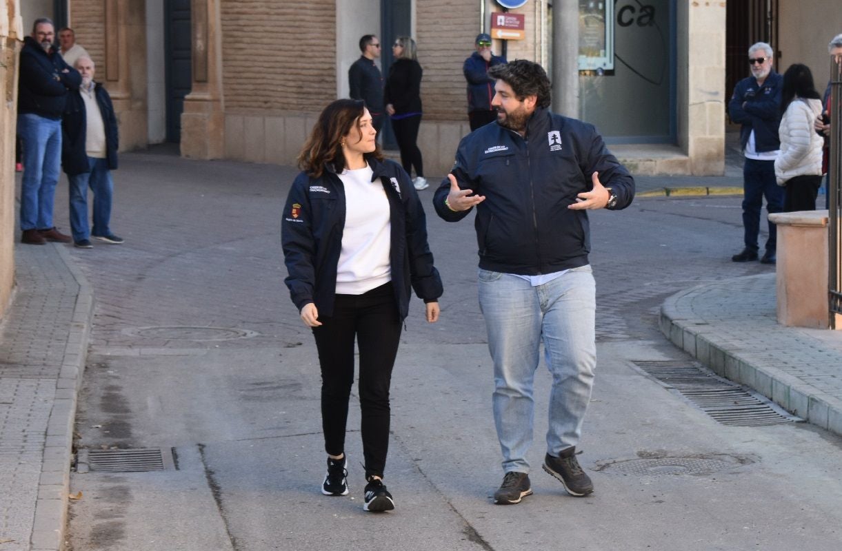 Imágenes de la visita de Díaz Ayuso - I Centro de Acogida