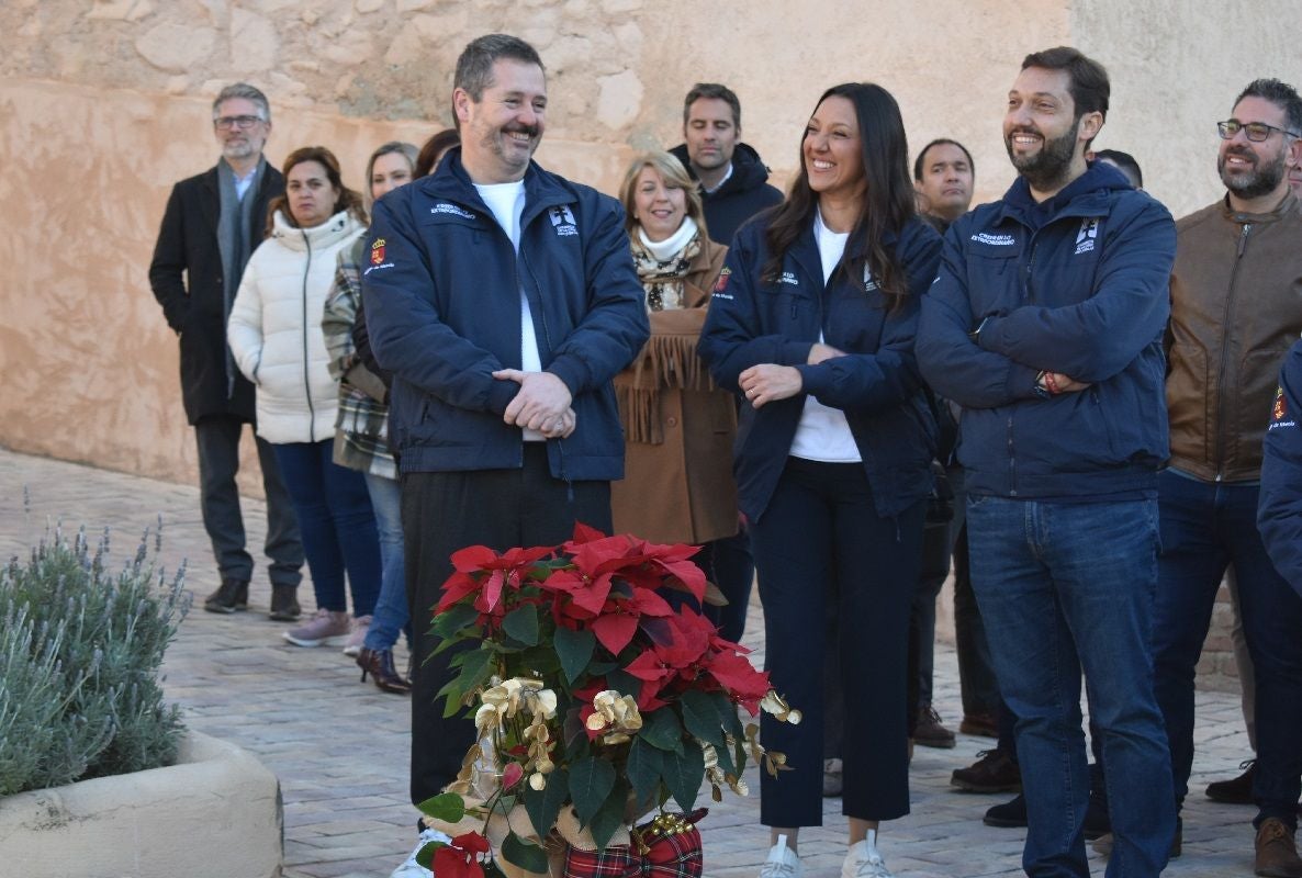Imágenes de la visita de Díaz Ayuso - I Centro de Acogida