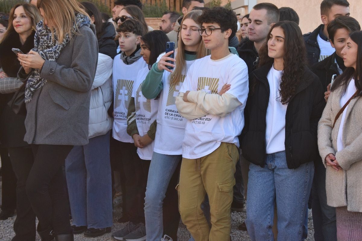 Imágenes de la visita de Díaz Ayuso - I Centro de Acogida