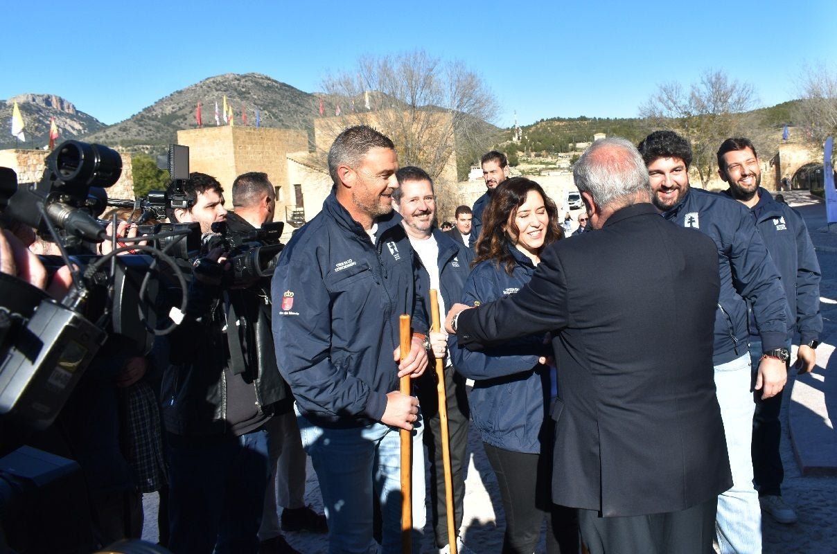 Imágenes de la visita de Díaz Ayuso - II Basílica Vera Cruz