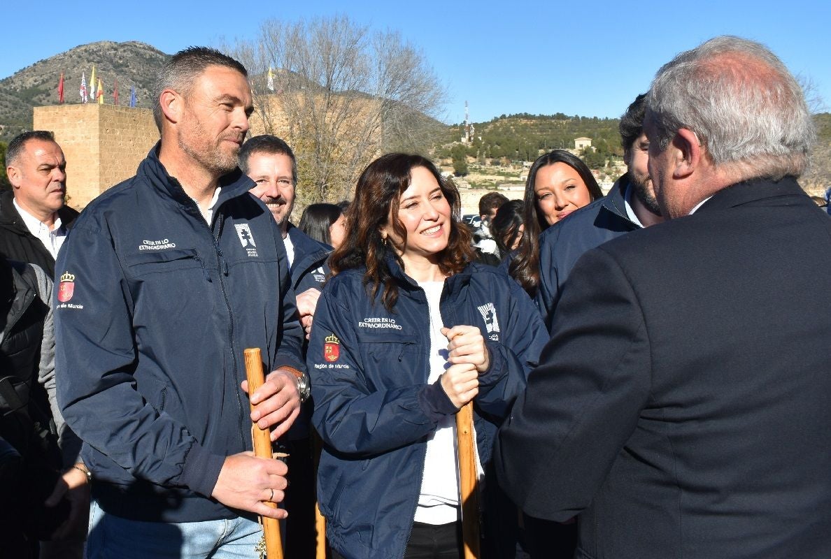 Imágenes de la visita de Díaz Ayuso - II Basílica Vera Cruz