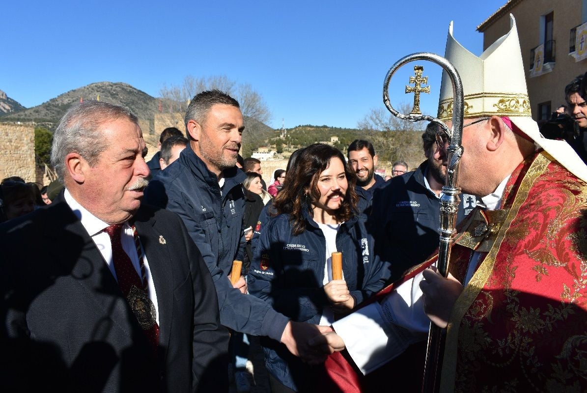 Imágenes de la visita de Díaz Ayuso - II Basílica Vera Cruz