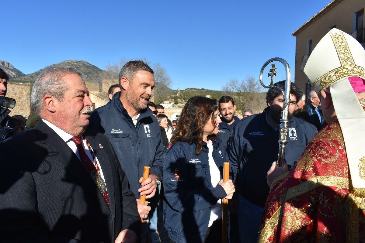 Imágenes de la visita de Díaz Ayuso - II Basílica Vera Cruz