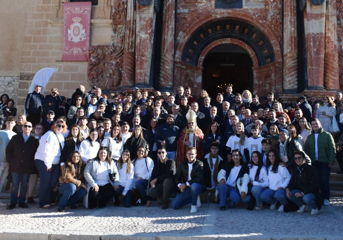 Imágenes de la visita de Díaz Ayuso - II Basílica Vera Cruz