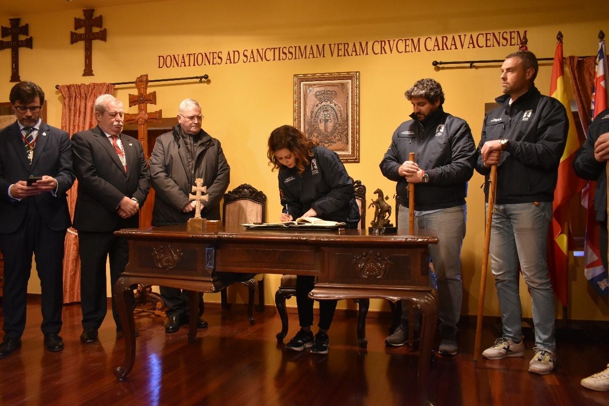 Imágenes de la visita de Díaz Ayuso - II Basílica Vera Cruz