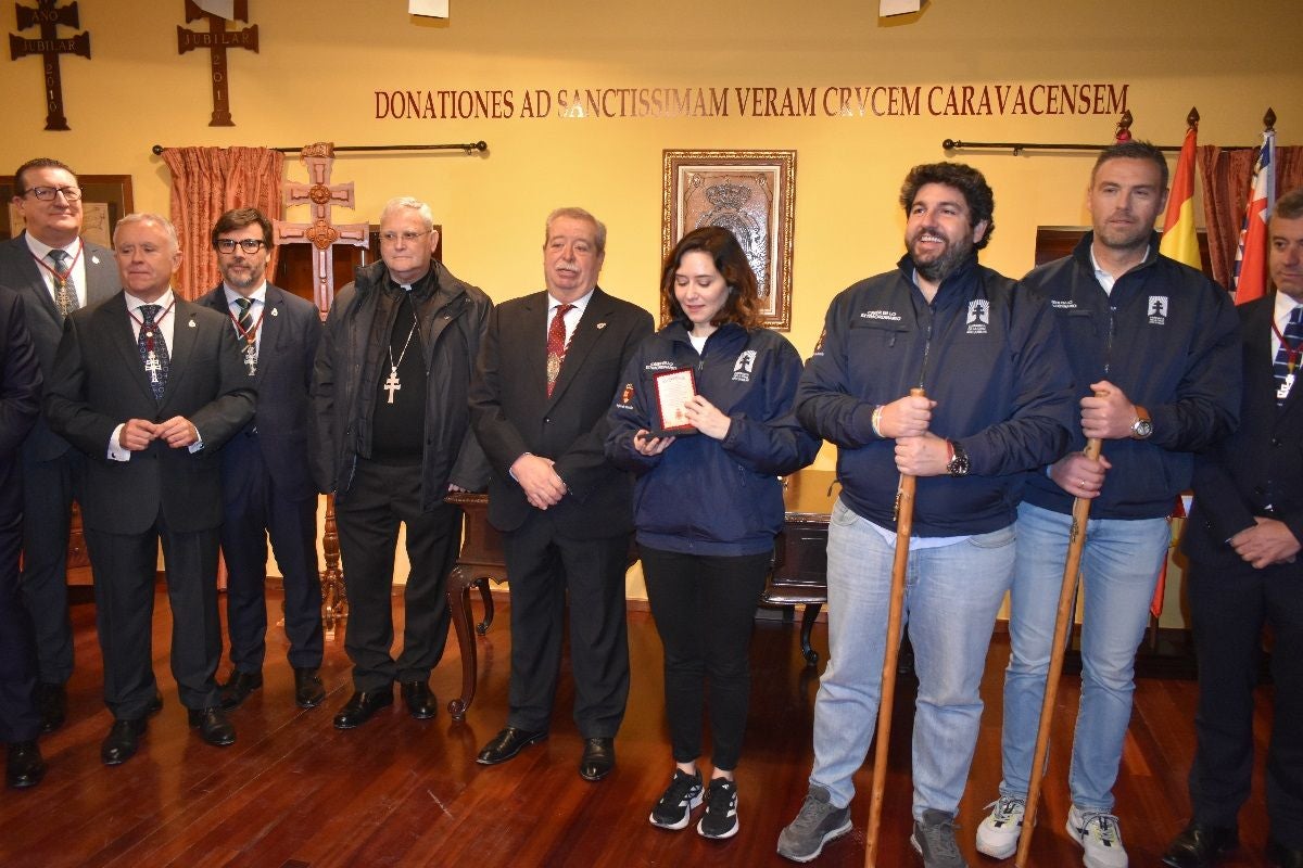 Imágenes de la visita de Díaz Ayuso - II Basílica Vera Cruz