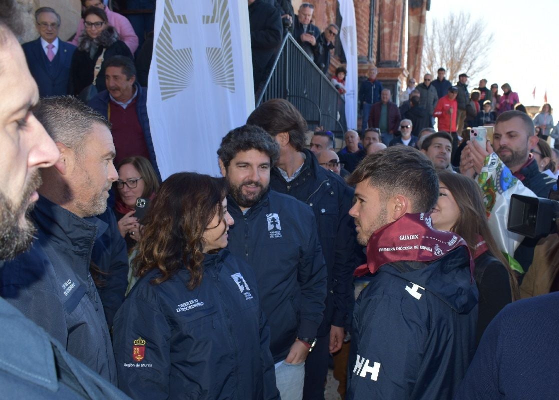 Imágenes de la visita de Díaz Ayuso - II Basílica Vera Cruz