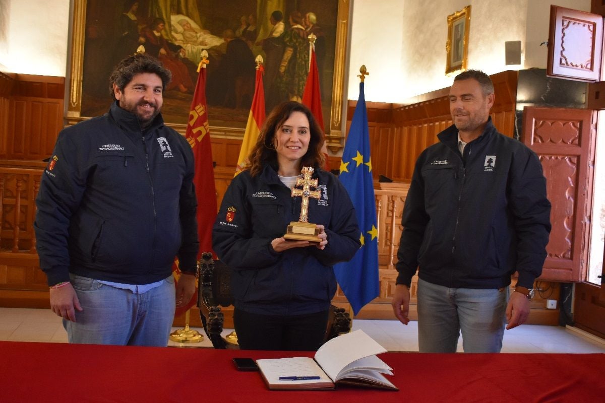 Imágenes de la visita de Díaz Ayuso - III Ayuntamiento