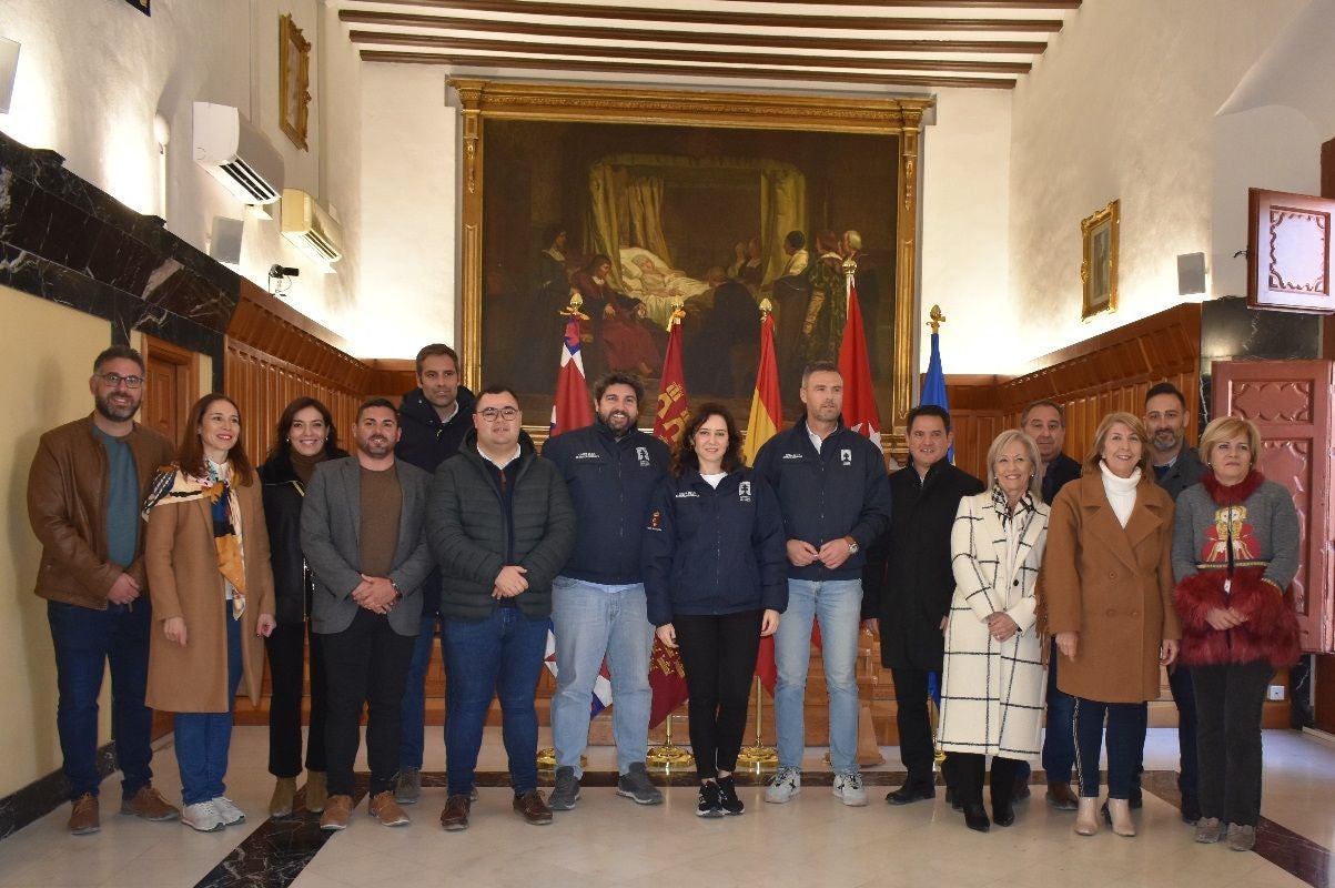 Imágenes de la visita de Díaz Ayuso - III Ayuntamiento